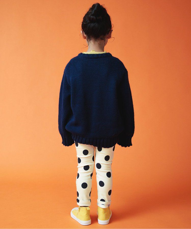 日本 BREEZE - 內刷毛輕量彈力合身長褲-素色-丹寧藍