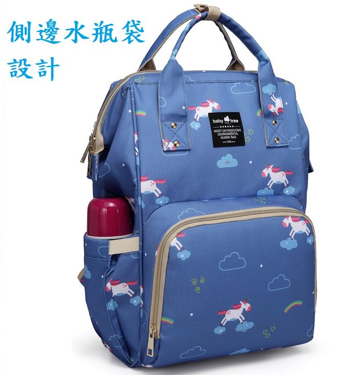 Heine 海恩 - Babytree 輕量多功能收納款媽媽包 後背包 待產包 育兒包 (B1105)-夢的森林