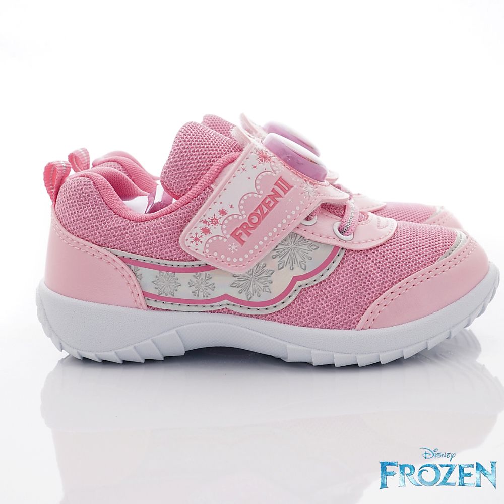 冰雪奇緣 - 台灣製冰雪奇緣電燈款(中小童段)-運動鞋-粉