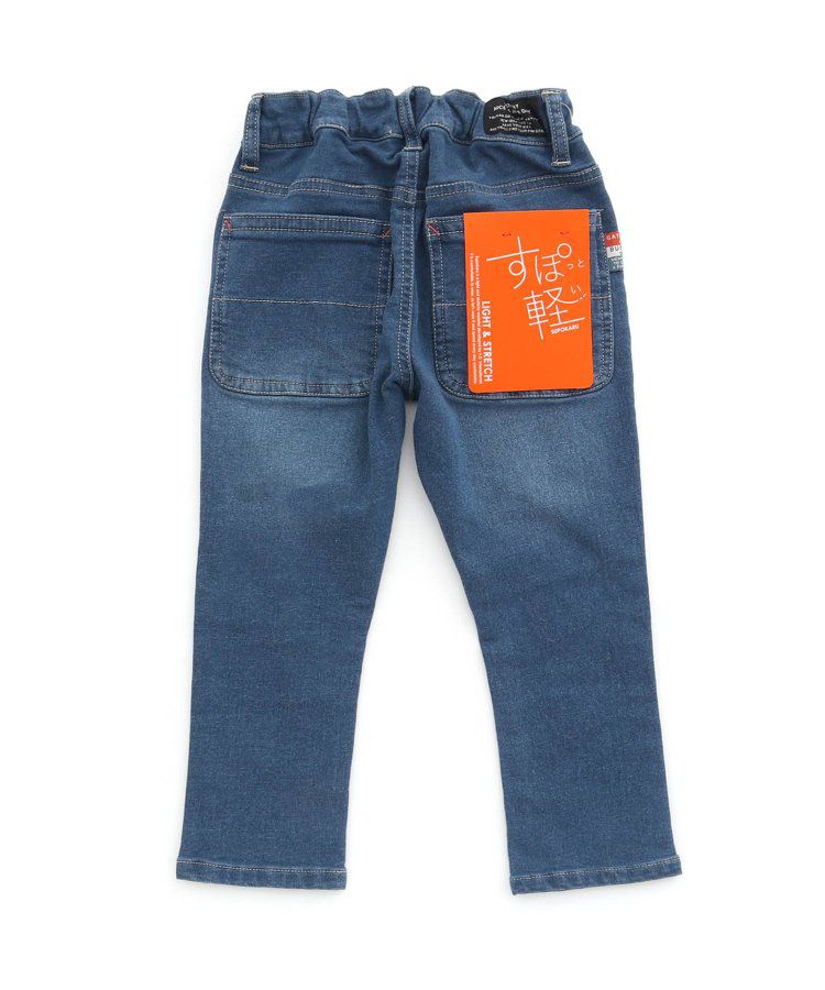 日本 BREEZE - 內刷毛輕量彈力直筒長褲-酒紅