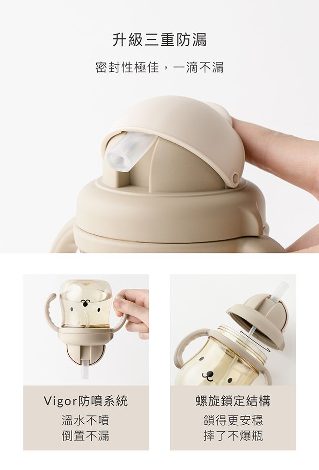 Simba 小獅王辛巴 - 好樂飲PPSU防漏滑蓋學習水杯-安安藍