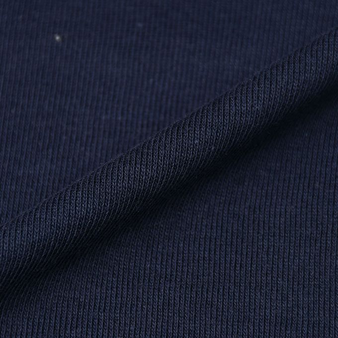 akachan honpo - 長袖圓領速乾上衣-2件組 素面-深藍色