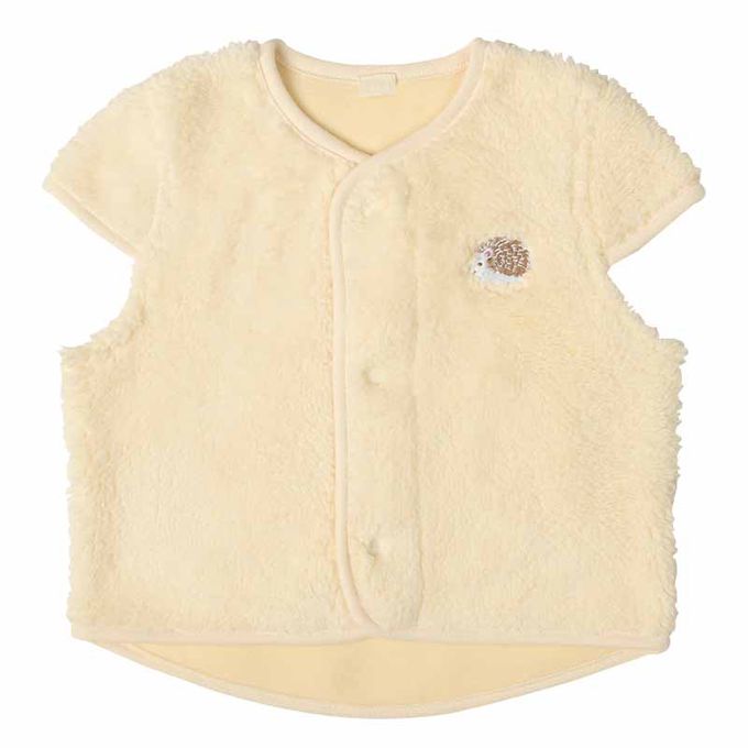 akachan honpo - 幼兒晚安背心-象牙白色