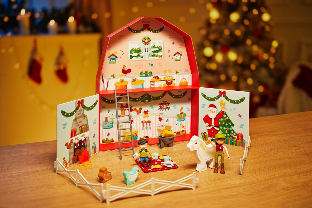 德國 Hape - Christmas Ranch 聖誕倒數月曆-牧場