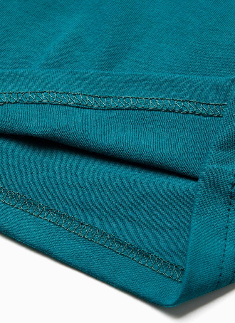 韓國 OZKIZ - (附透明包)簡約短袖上衣-紅