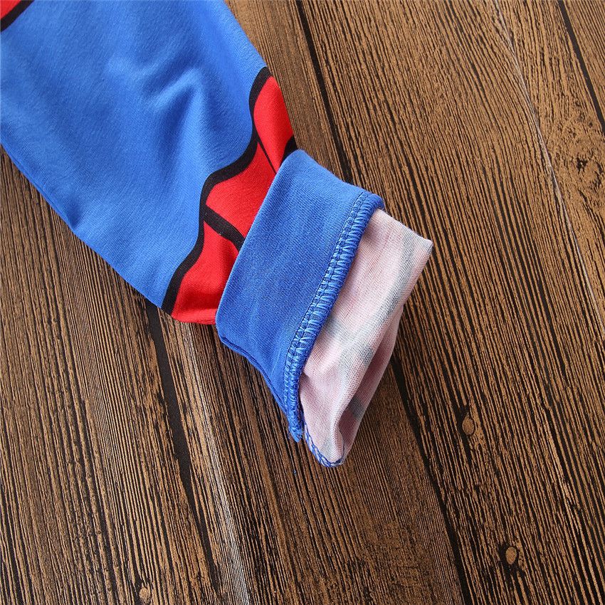 英雄系列卡通造型套裝-藍+紅-萬聖節裝扮