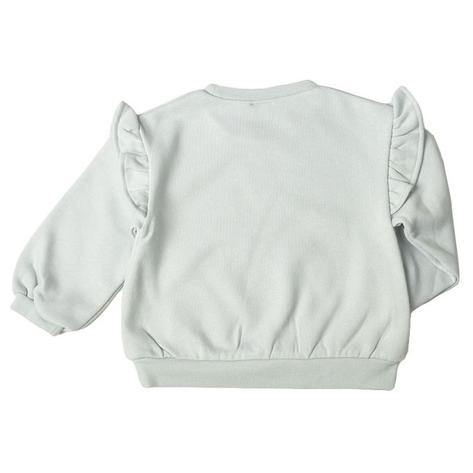 akachan honpo - 長袖休閒上衣-滿版圖案-淺綠色