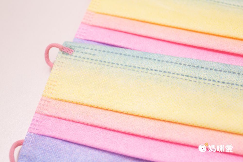 QMI-MASK 智匯家 - 彩虹派對美拍口罩/成人醫用/MD雙鋼印/台灣製平面(未滅菌)-共30入/盒(5入袋裝隨身好方便)