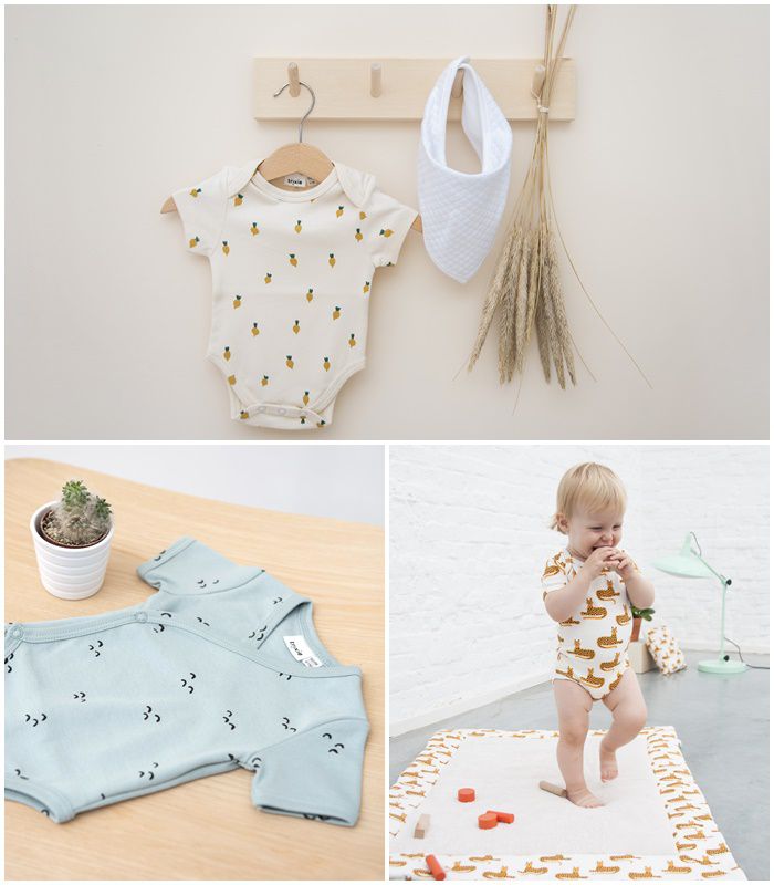 【比利時 trixie】 100%有機棉包屁衣/連身衣