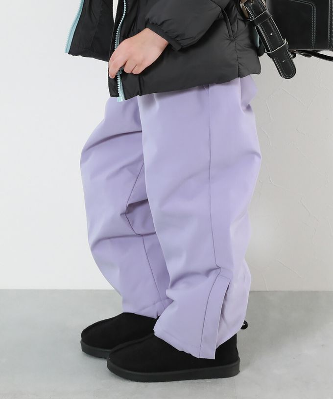 日本 devirock - 防水玩雪防寒內襯保暖長褲-耐水壓5000mm-深紫