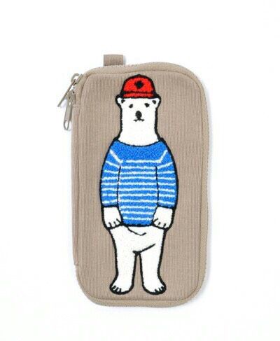 日本大人気！ Beiiows x Disney 迪士尼化妝包｜POLAR BEAR多功能收納包