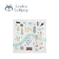 Loulou Lollipop - 竹纖維透氣包巾-英國倫敦