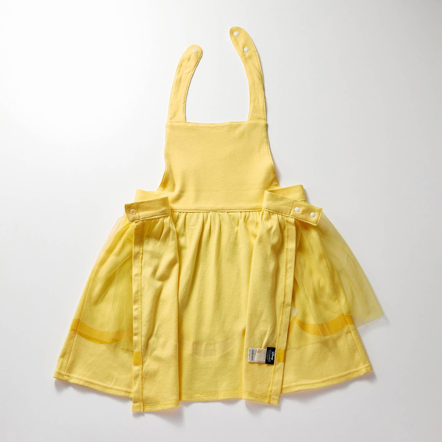 日本千趣會 - 公主圍裙式洋裝-卡通人物仙度瑞拉-水藍