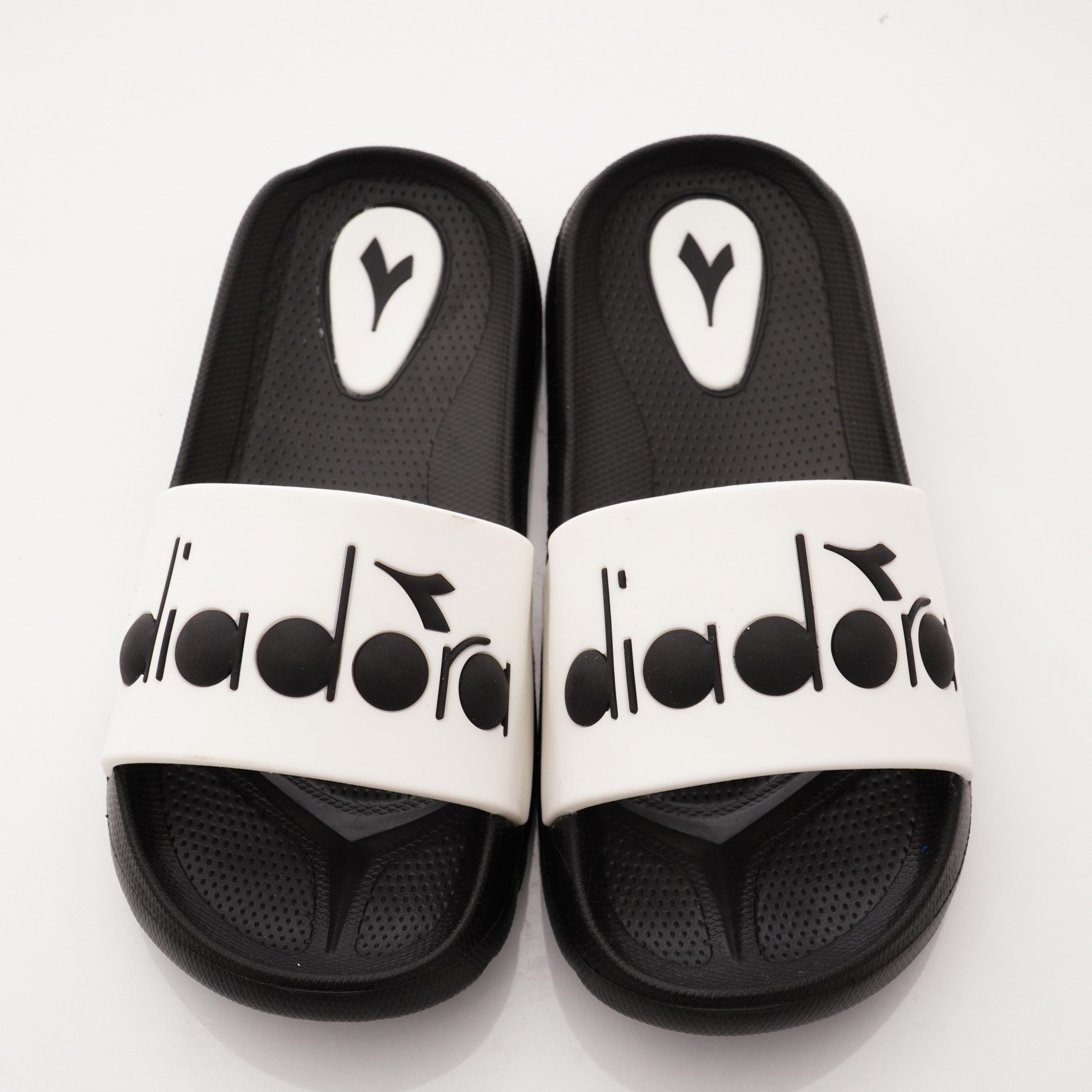 DIADORA - 輕量LOGO涼鞋/拖鞋(中小童段)-黑