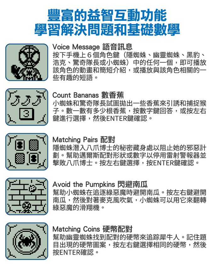 Vtech - 蜘蛛人英語學習閱讀聽力2入組 (有聲書+手機)