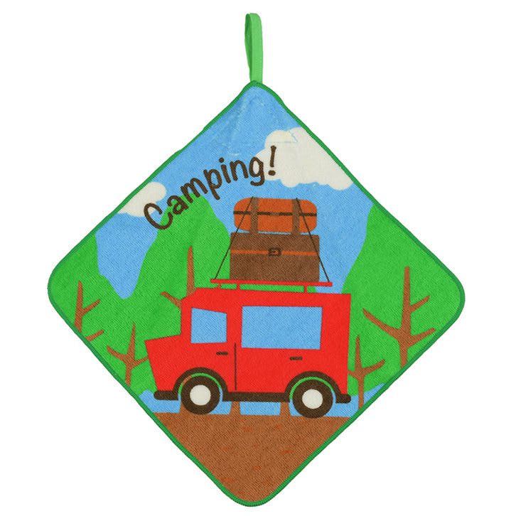 akachan honpo - 擦手巾5件組-交通工具