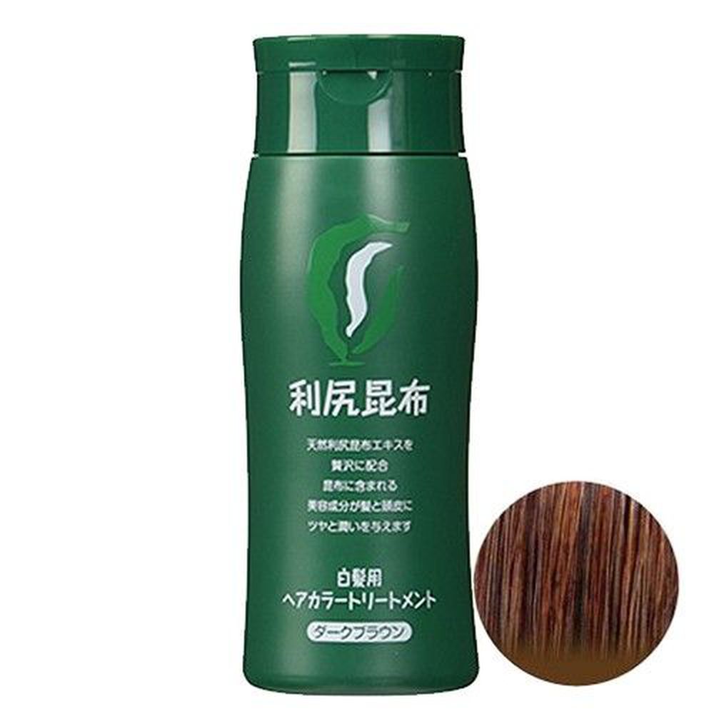 日本 SASTTY - 利尻 カラーシャンプ 昆布天然無添加植物染髮膏-褐色-200ml