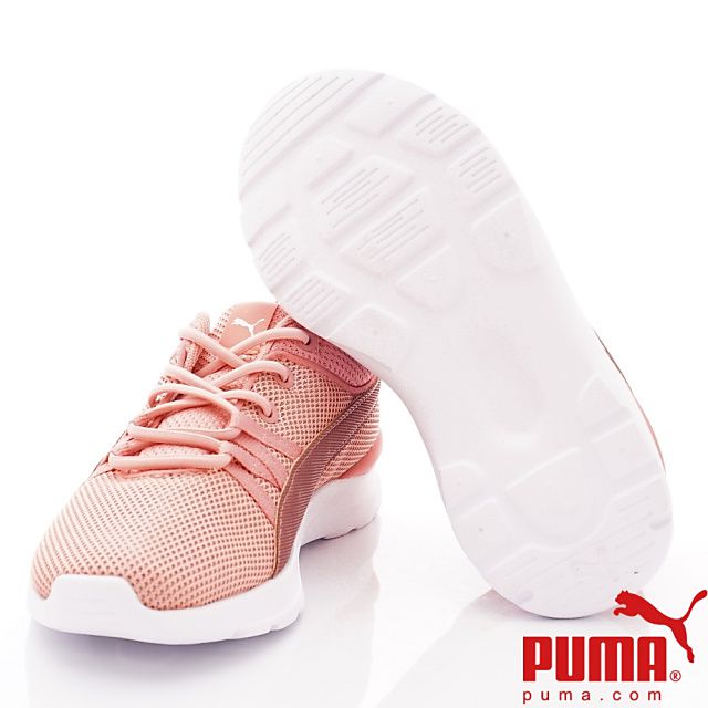 puma - 童鞋-輕量時尚運動鞋款(中小童段)-粉咖