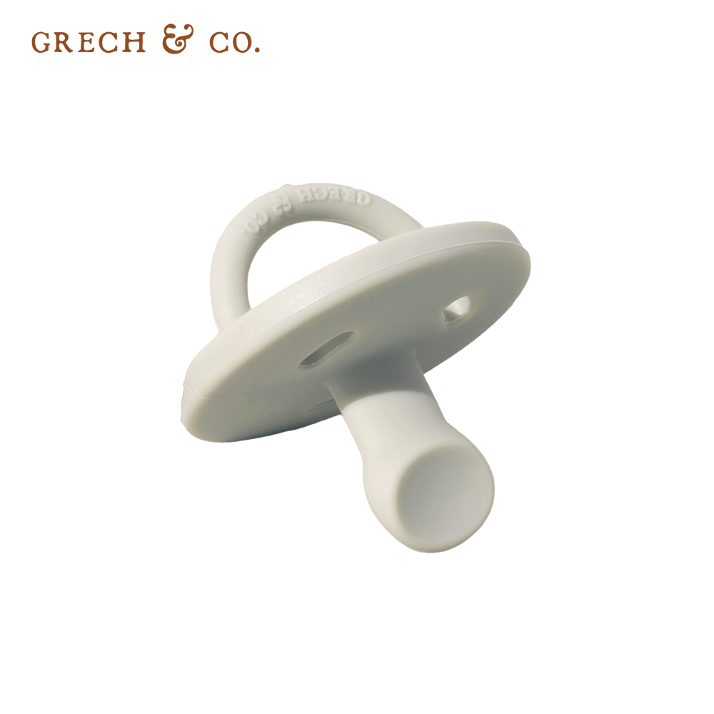 丹麥Grech&Co. - 矽膠安撫奶嘴-奶油白