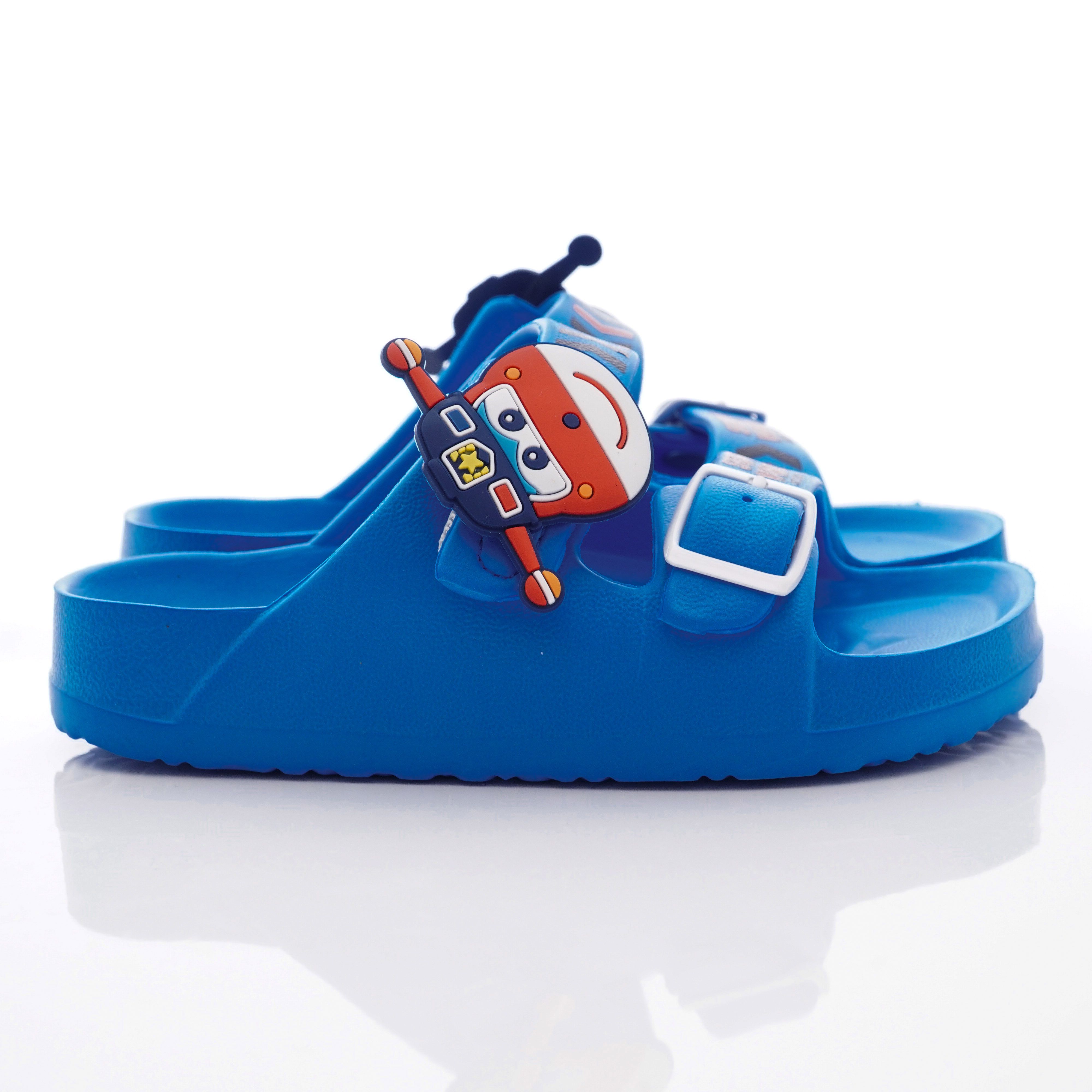 Super Wings - 超輕量休閒涼鞋/拖鞋(中小童段)-藍-S204706藍