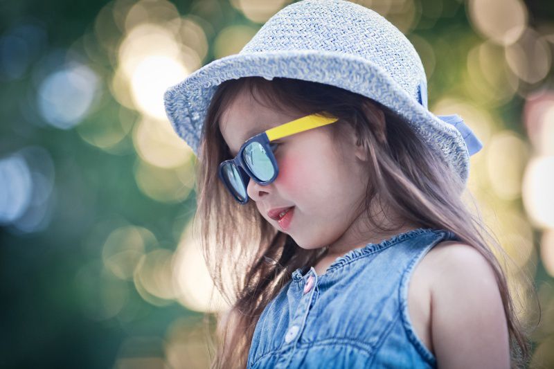 澳洲 Idol EYES - 兒童太陽眼鏡-個性時尚系列Fashion-透明粉紅色 (5-10歲兒童款)