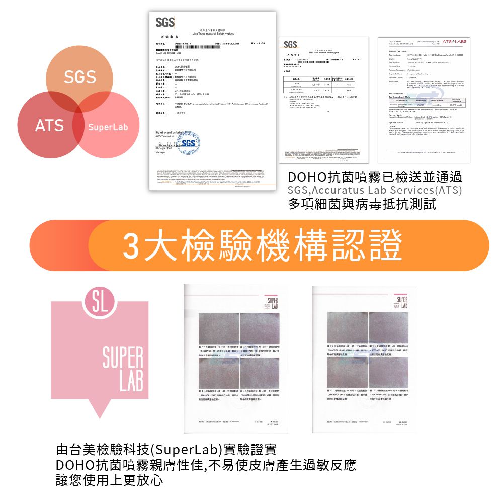 長效抗菌噴霧｜奈米鋅離子配方，持續24小時