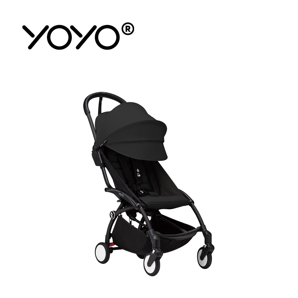 YOYO³ 6+推車組合-(含車架)-黑色車架+黑色