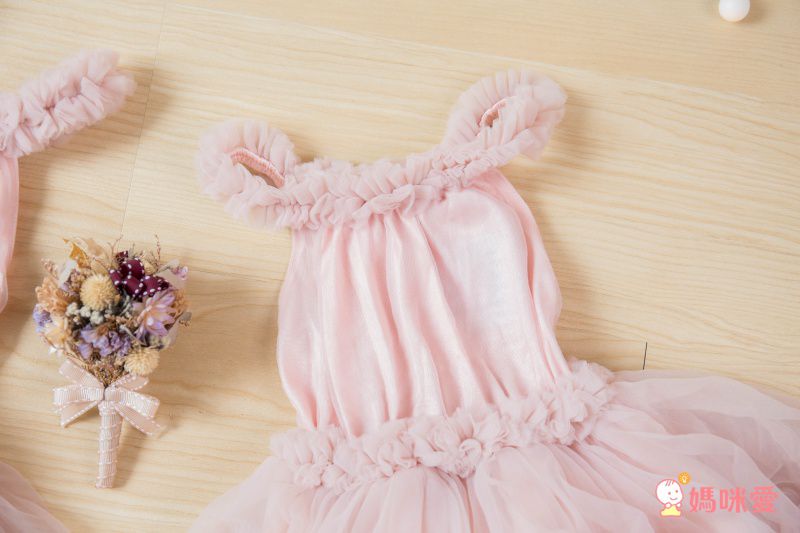 日安朵朵原創❤夢幻雪紡蓬裙