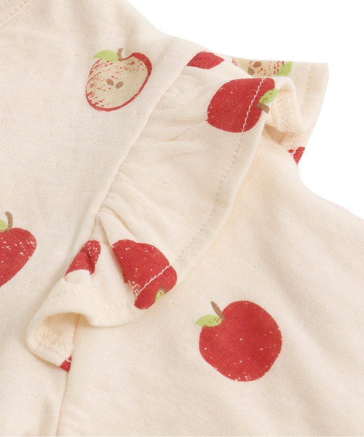 日本 BREEZE - 荷葉肩蘋果圖案成套家居服-青蘋果