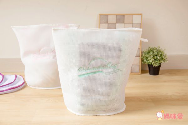 日本 alphax 喜衣袋 - 三層加厚萬用便利洗衣袋/洗衣籃-水綠-無分隔