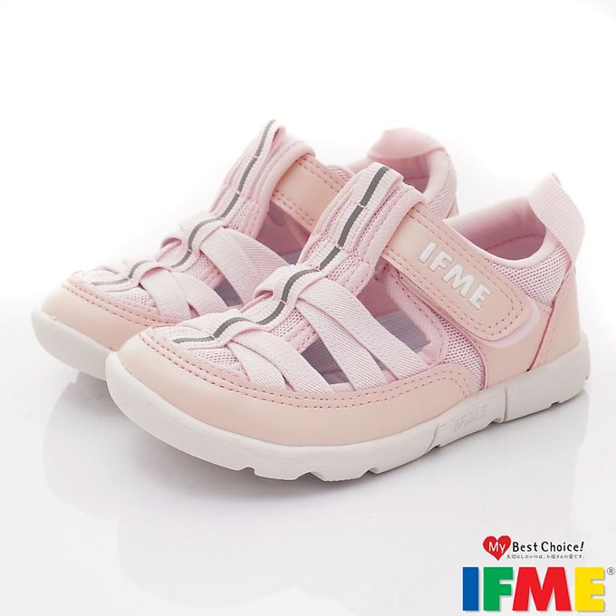 日本IFME - 水涼機能童鞋-IF30-341601粉(中小童段)-水涼鞋-粉