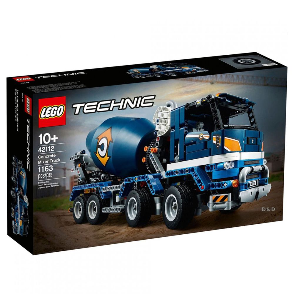 樂高積木 LEGO《 LT42112 》Concrete Mixer Truck 水泥攪拌車-1163pcs