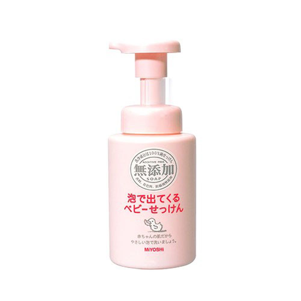 日本 MIYOSHI 無添加 - 嬰兒泡沫沐浴乳-250ml
