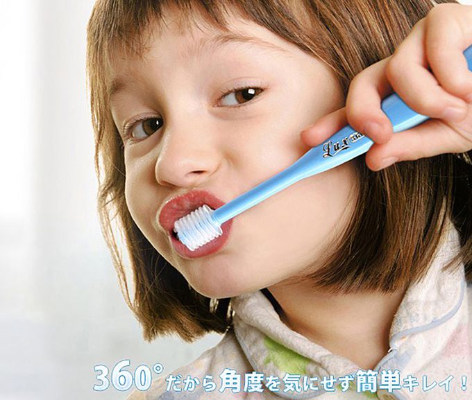 日本 VIVATEC - Lux360 幼童牙刷 Step2 (24m-48m) 3入 (24m-48m)-3入