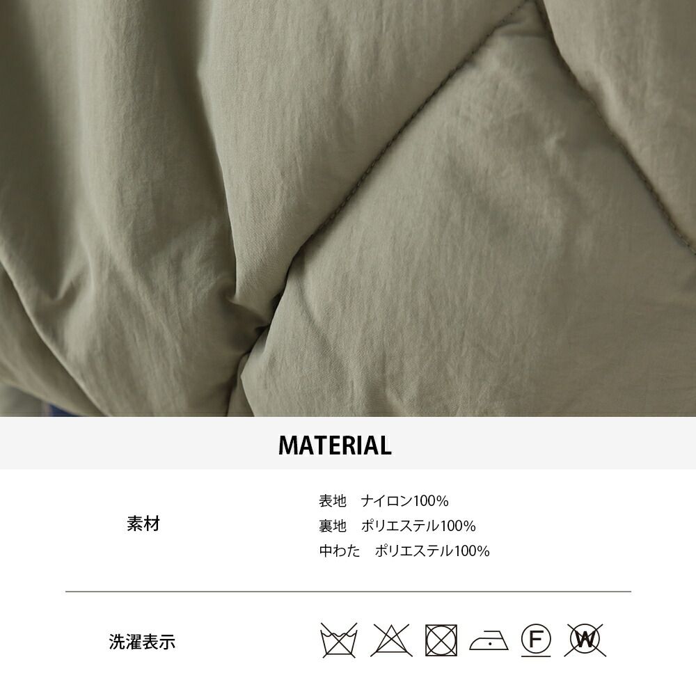 日本 OMNES - 超大翻領俐落溫暖羽絨外套-黑