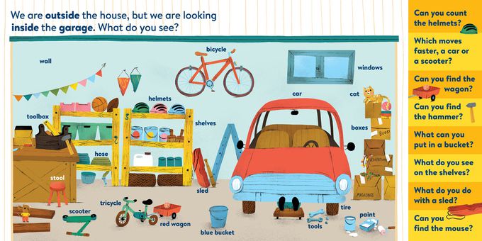 My First Brain Quest First Words: Around the Home: A Question-and-Answer Book