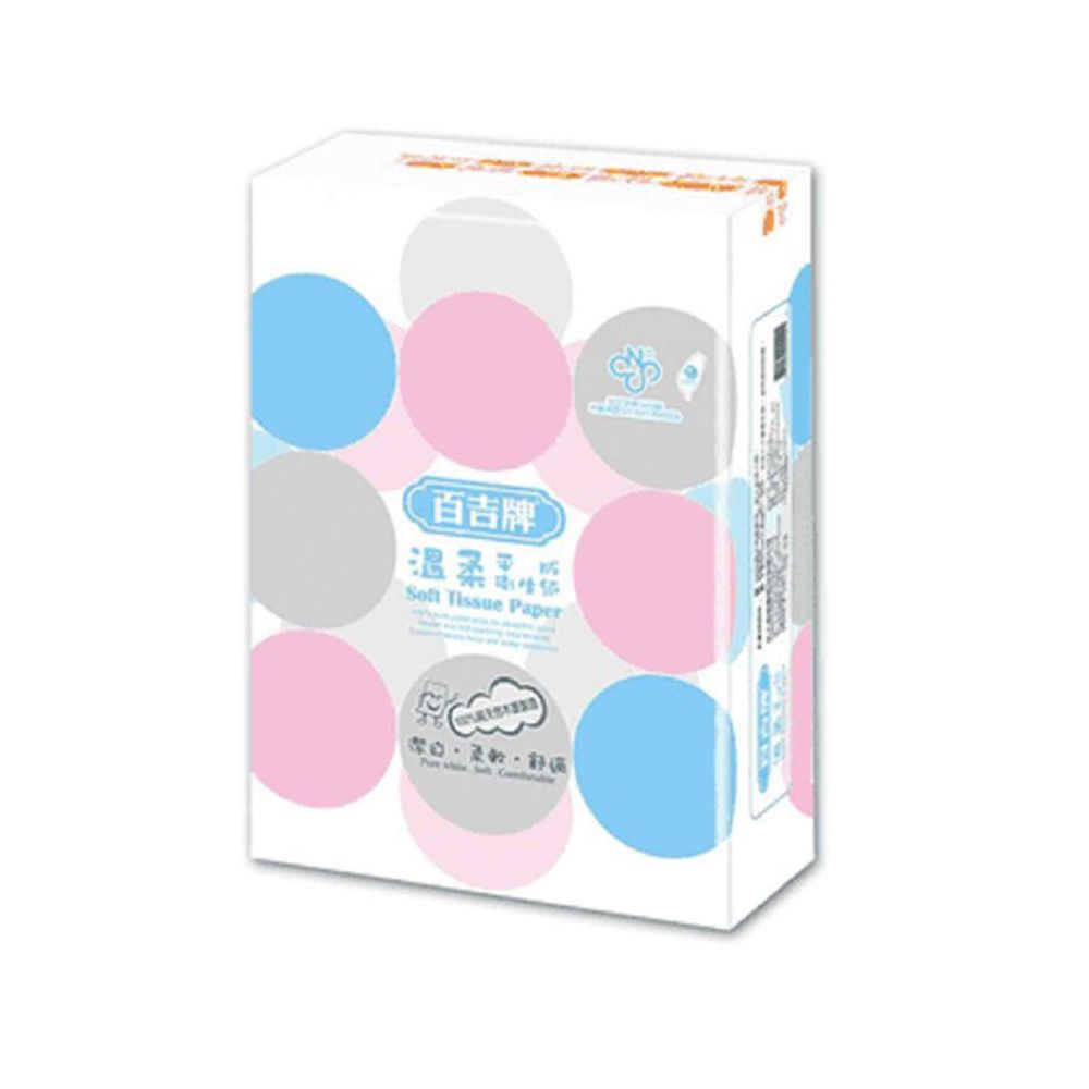 百吉牌 - 平版花紋衛生300張*6包*2串