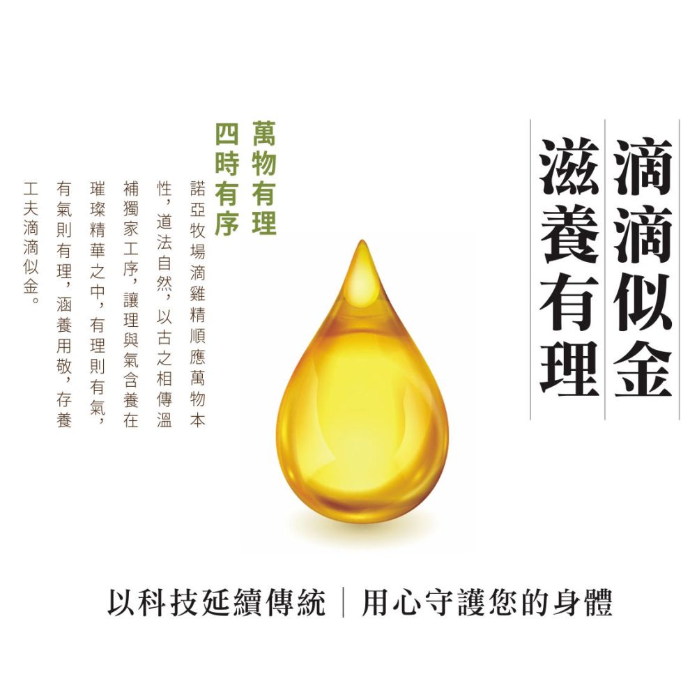 諾亞牧場 - 【免運】天養滴雞精10入裝-60ml/入