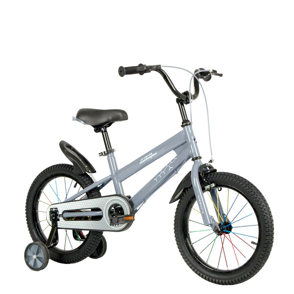 兒童腳踏車16吋-灰