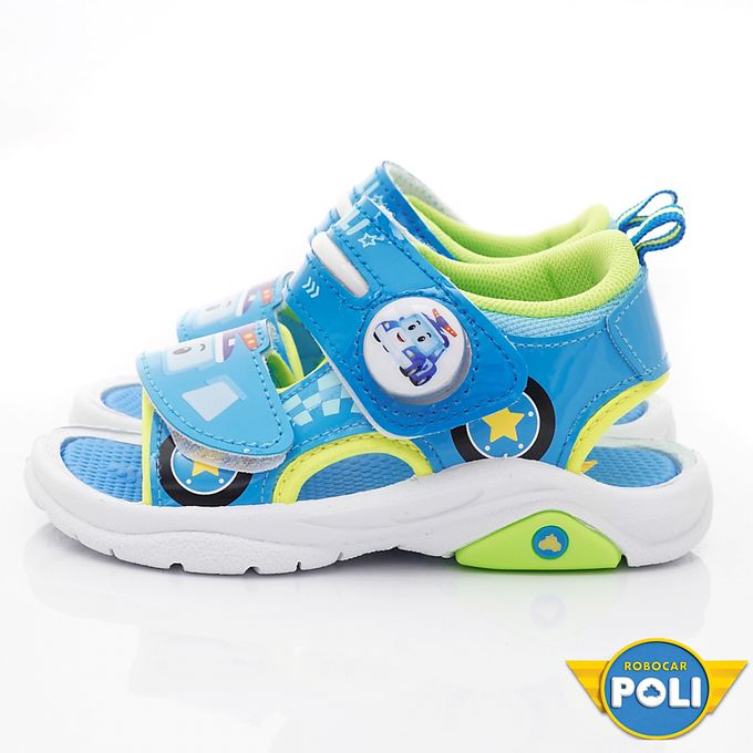 POLI電燈涼鞋-POKT34076藍(中小童)-涼鞋-藍