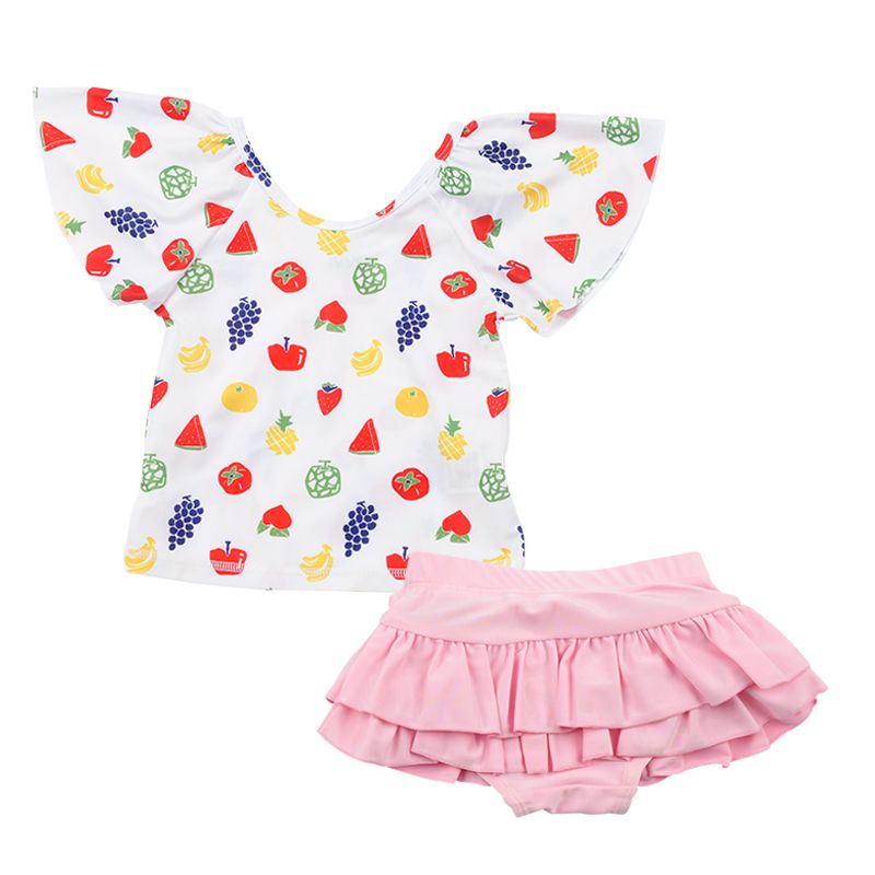 akachan honpo - 女兩件式泳衣-白色