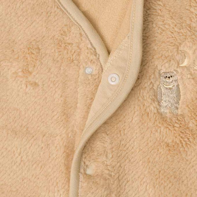 akachan honpo - 長版晚安背心-淺卡其色