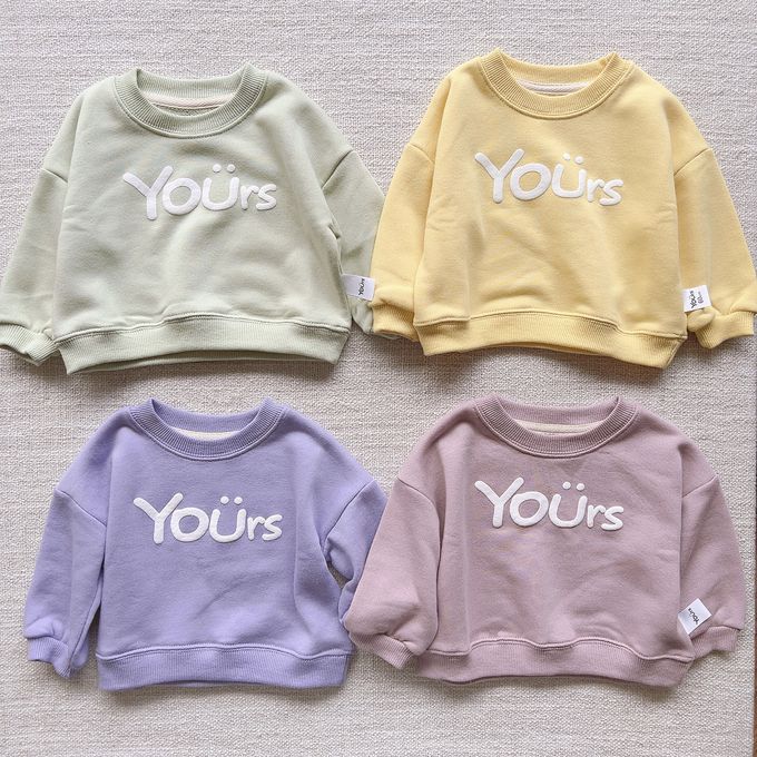 YOUrs - 親子品牌大學T-小童上衣