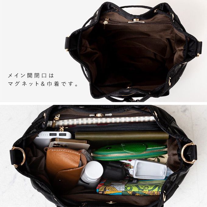 日本 aroco - 尼龍輕量 便利10口袋圓潤側背包-卡其棕