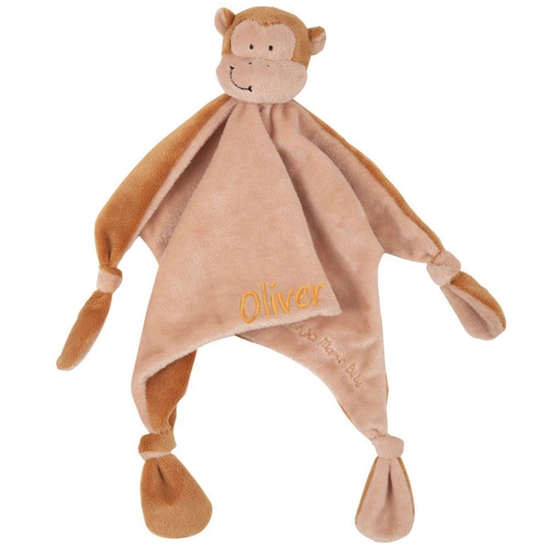 英國 JoJo Maman BeBe - 安撫巾/玩偶-小猴子