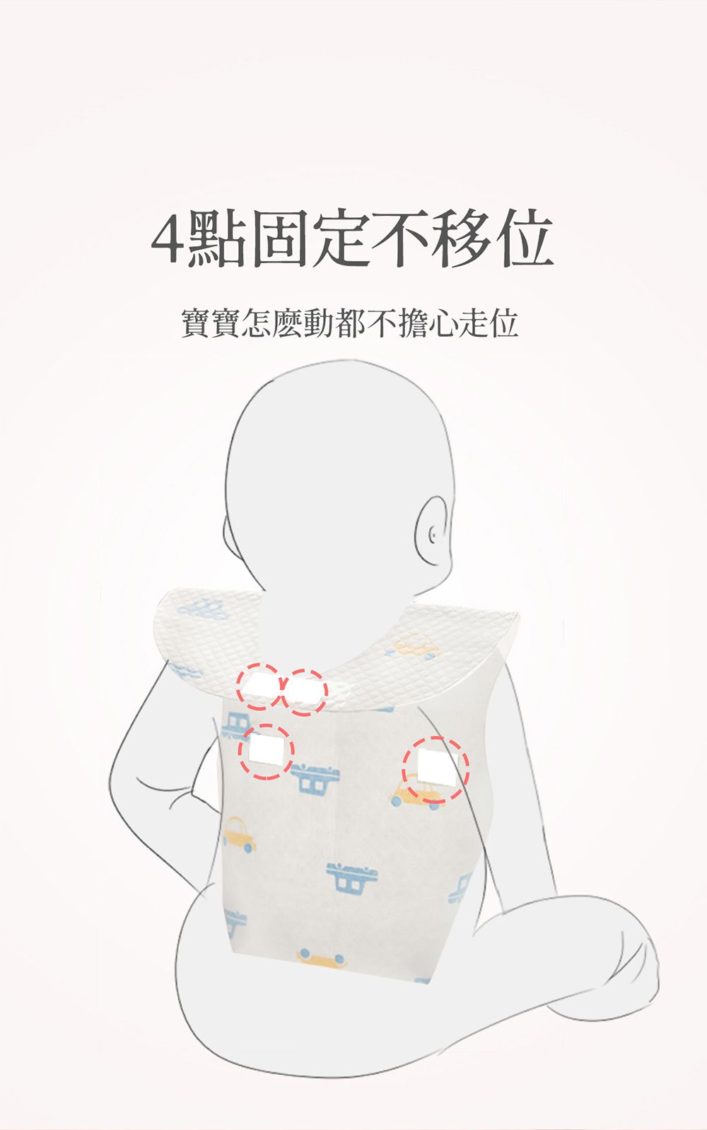 Greennose 綠鼻子 - 三層拋棄式圍兜-快樂貓-10入