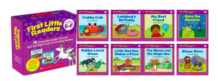 我的第一套小小閱讀文庫First Little Readers Level E-F-25本小書+2CD