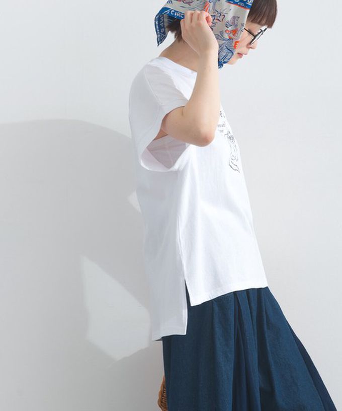 日本 Lupilien - 16OE天竺棉 貓咪印花短袖上衣-粉紅