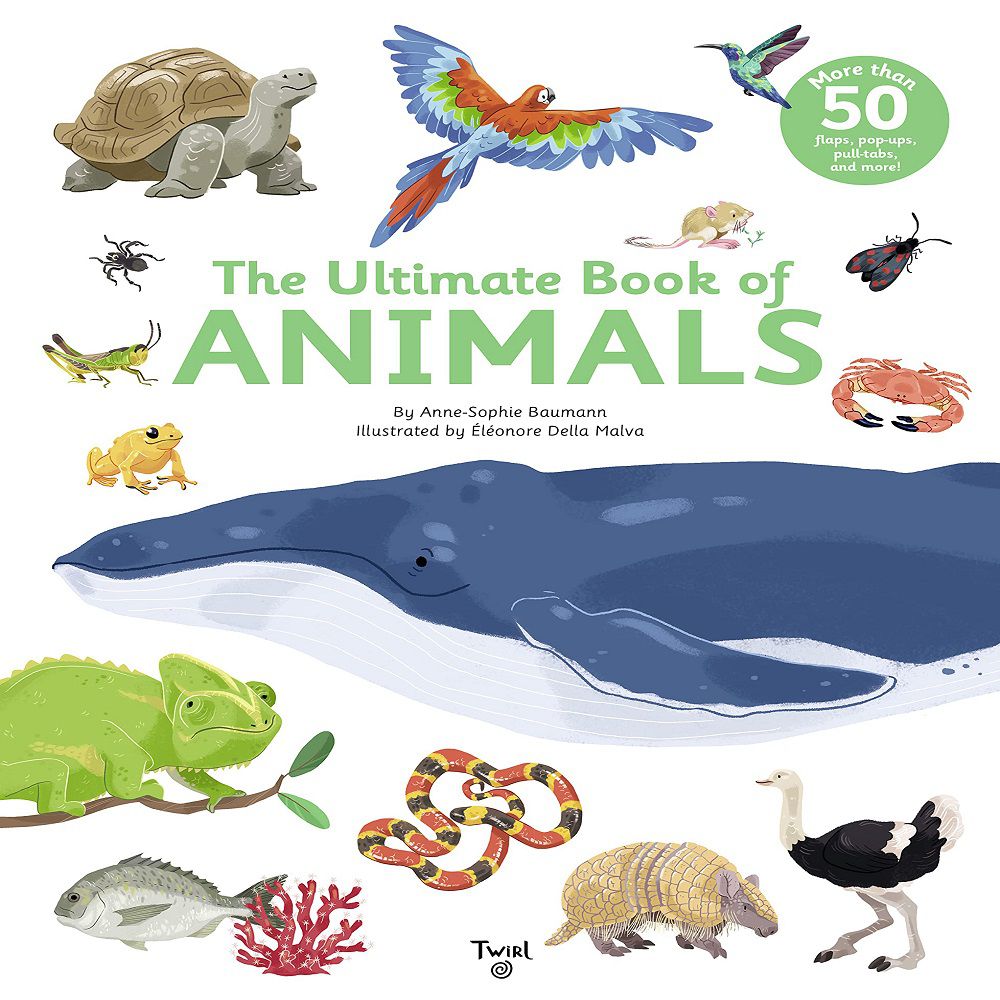 THE ULTIMATE BOOK OF ANIMALS-精裝