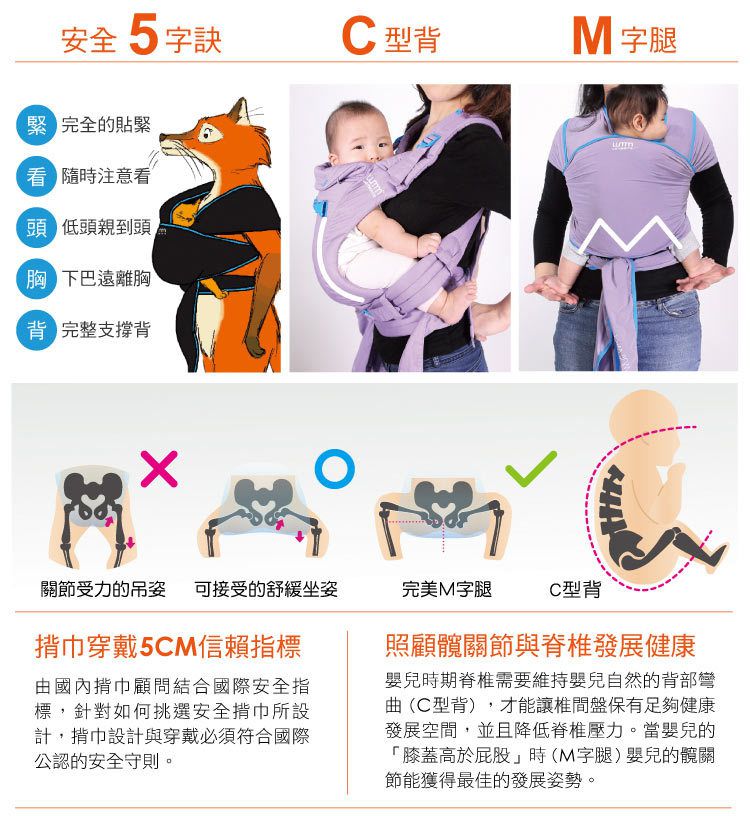 英國 WMM - Flow 無敵包裹式揹巾-沉靜黑